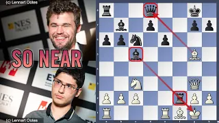 So near | Alireza Firouzja vs Magnus Carlsen | Norway Chess 2021