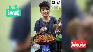 Soya Chilli 🥵 #short #shortrecipe