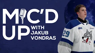 Mic'd Up with Sudbury Wolves Goaltender Jakub Vondras