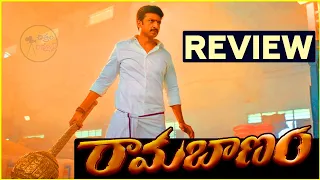 Rama Banam Trailer Review | Gopichand | Dimple Hayathi | Jagapathi Babu | Sriwass | Mickey J Meyer