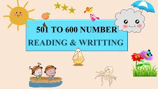 501 To 600 Number Reading And Writting|| Number Counting||