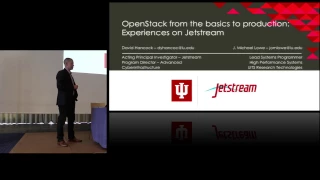 OpenStack from the Basics to Production Experiences on Jetstream