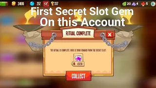 1st Secret Slot Gem on this Account | King of Thieves