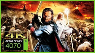 The Lord of the Rings: The Return of the King (2003) - Walkthrough | Campaign | Longplay | 4K | PC