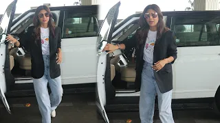 Shilpa Shetty Spotted At Airport Departure | #ShilpaShetty