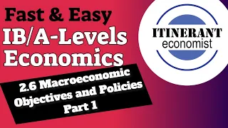 A Level - 2.6 Macroeconomic Objectives and Policies - Part 1