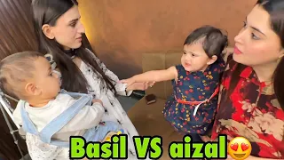 Basil or aizal ki dosti hogai 😍