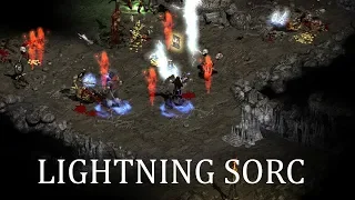 Diablo 2 - Моя МФ Лайтниг Сорка с Фениксом (Lightning Sorc) - Билд / Гайд (скиллы, шмот и т.д.)