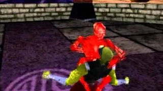 Mortal Kombat 4 - Playstation & PC - Meat - Reptile - Fatality 1