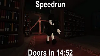 Roblox - Doors | Shop Speedrun in 14:52 [SOLO]