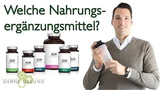 Welche Nahrungsergänzungsmittel nehme ich? - Gerne Gesund