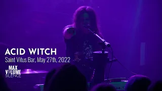 ACID WITCH live at Saint Vitus Bar, May 27th, 2022 (FULL SET)