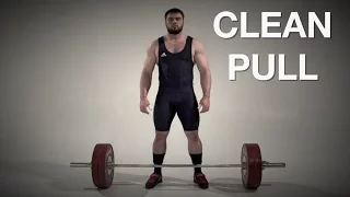 Clean PULL / weightlifting