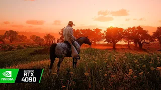 [4K60] RDR2 RTX 4090! - New Raytracing Reshade looks INSANE. 50+ mods. Close to Realism!