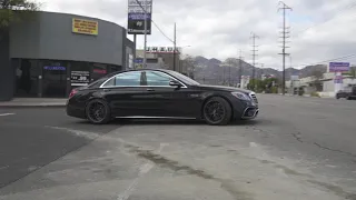 2019 S63 Sedan with VERY Loud Custom Exhaust