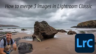 How to merge 3 images in Lightroom Classic