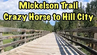 George Mickelson Trail - Crazy Horse to Hill City - Gravel Biking SD