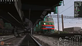 Trainz 2019, Вечерний грузовой, Карламан - Приуралье, часть1