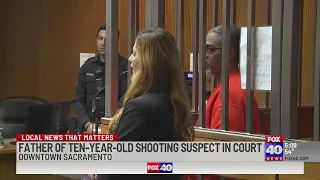 Father of 10-year-old who fatally shot another child appears in court