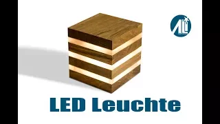 ✅ LED Leuchte selber bauen ⎮ Kompakt und Mobil