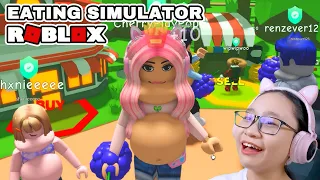 Eating Simulator Roblox - How Much Can I Eat??!!