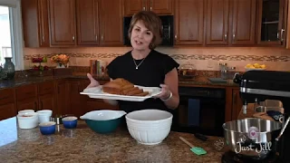 Easy pumpkin bread with Just Jill Bauer