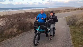 Ingezonden video: de Fun2Go 2 duofiets uitproberen