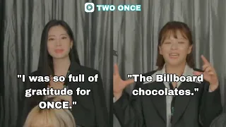 What TWICE felt when they went to Billboard award show