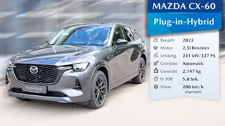 Mazda CX-60 Homura + Tow Bar (4K) | 360° View + Interieur | Machine Grey (46G) | No talk video