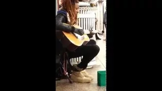 Ashley Stevenson Busks in the Chicago Subway Part