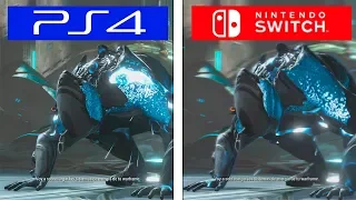 Warframe | Switch VS PS4 | Graphics Comparison | Comparativa