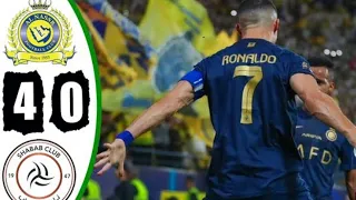 Ronaldo 2 Goals 💥 Al Nssar Vs Al Shabab 4 - 0 Highlights & All Goals HD 29/8/2023