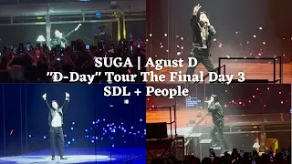 230806 SDL + People 사람 — SUGA | Agust D TOUR ‘D-DAY’ THE FINAL Seoul Day 3 Fancam [4K]