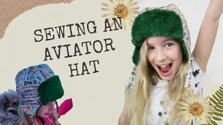 Sewing An Aviator Hat Pattern | Sew Many Things