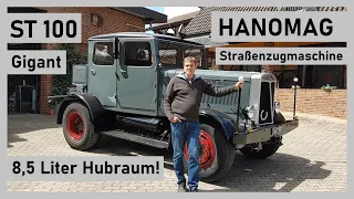 Transport in den 40ern: Hanomag ST100 "Gigant" Straßenzugmaschine | Seilwinde | 8,5 Liter Hubraum!