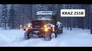 Kraz 255b talviajelu kooste