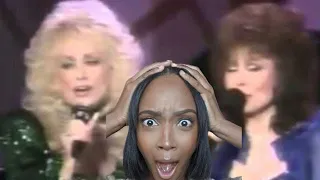 FIRST TIME REACTING TO | DOLLY PARTON & LORETTA LYNN- SING A MEDLEY OF LORETTA'S HITS - REACTION