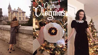 Vlogmas  2022 week 2: Stratford Trip, My Christmas Dress and Vintage Shopping | Carolina Pinglo