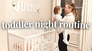 REALISTIC NIGHT ROUTINE OF A 2 YEAR OLD | Toddler Bedtime Routine 2022 | Taylor Marie Motherhood