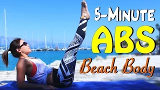 5-Minute Flat Tummy Strong Core (Beach Body Series)