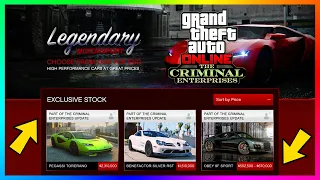 GTA 5 Online The Criminal Enterprises DLC Update - ALL NEW VEHICLES! Supercars, Benny's & MORE!