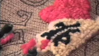 Hooking Rugs with Yarn