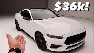 Base Model $36K 2024 Mustang is the One to Get! *Full Review