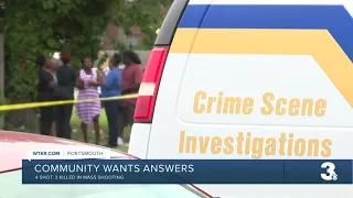 Community wants answers after 3 killed in Portsmouth mass shooting