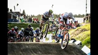 Mathieu Van Der Poel Vs Nino Schurter  WC XCO  Nove Mesto 2019  Cycling Motivation