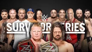 SURVIVOR SERIES 2017 |Brock Lesnar vs AJ Styles