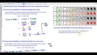 Math 14 5.2 Objective 2: Computing Probabilities for Events That Are Not Disjoint