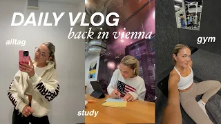 VLOG: back into a routine, lernen, event, alltag in Wien|| Sabrina