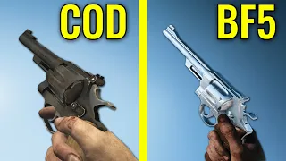 Battlefield 5 vs COD World at War - Weapons Comparison