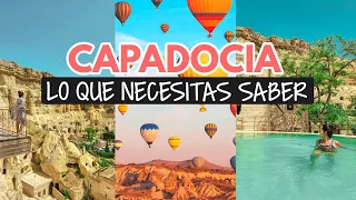 Capadocia: lo que necesitas saber para tu viaje